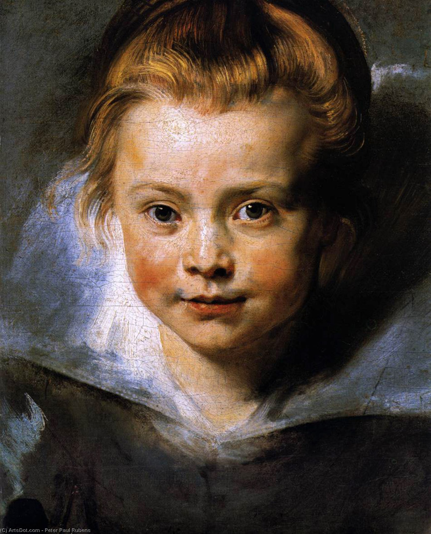 WikiOO.org - Encyclopedia of Fine Arts - Malba, Artwork Peter Paul Rubens - Portrait of Clara Serena Rubens