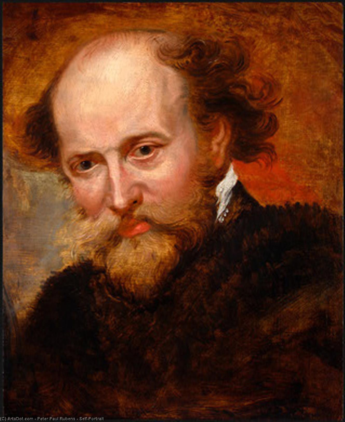 WikiOO.org – 美術百科全書 - 繪畫，作品 Peter Paul Rubens - 自画像