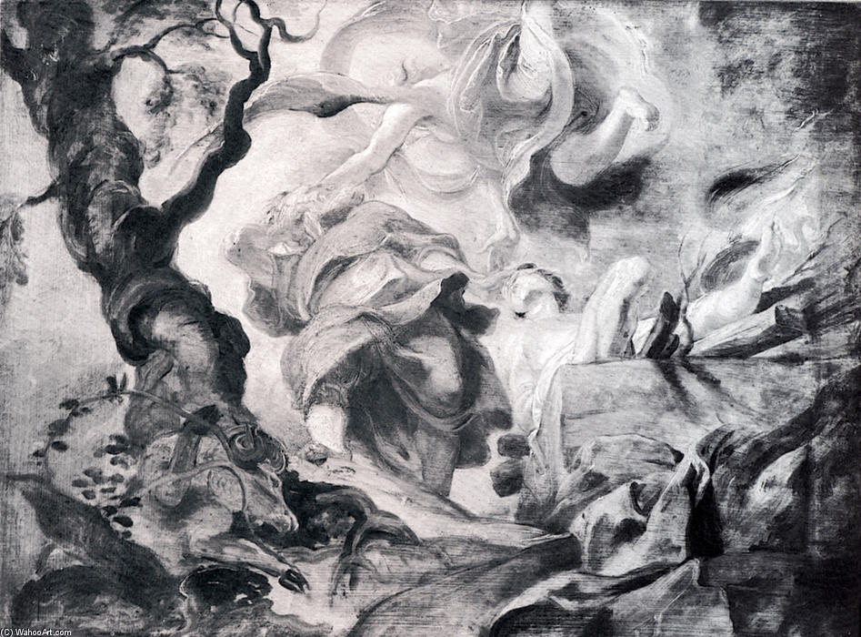 Wikioo.org – L'Encyclopédie des Beaux Arts - Peinture, Oeuvre de Peter Paul Rubens - le `sacrifice` des isaac