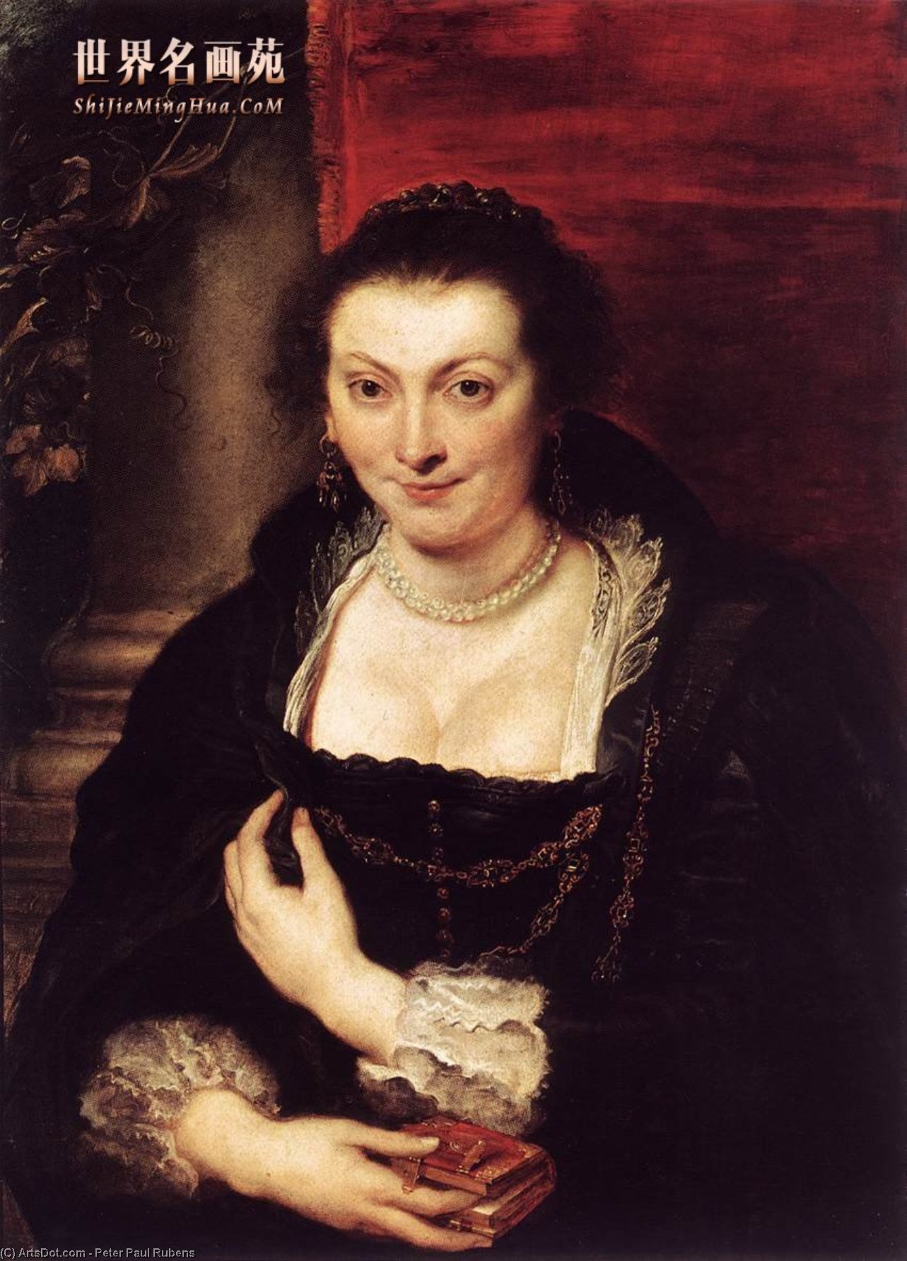 Wikoo.org - موسوعة الفنون الجميلة - اللوحة، العمل الفني Peter Paul Rubens - Portrait of Isabella Brant