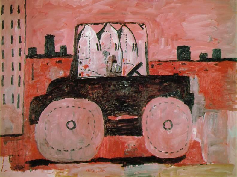 Wikioo.org - The Encyclopedia of Fine Arts - Painting, Artwork by Philip Guston - City Limits
