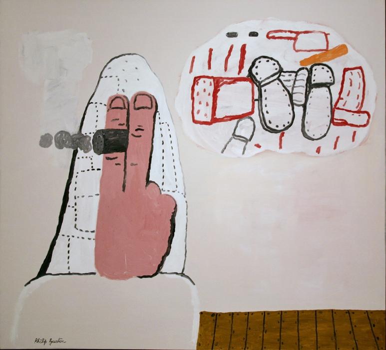 Wikioo.org - The Encyclopedia of Fine Arts - Painting, Artwork by Philip Guston - Daydreams
