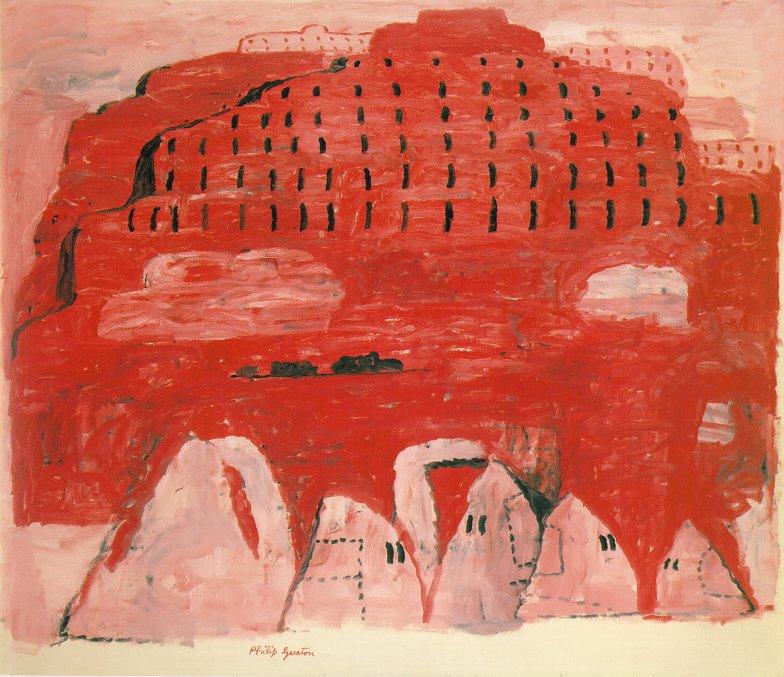 Wikioo.org - The Encyclopedia of Fine Arts - Painting, Artwork by Philip Guston - Outskirts
