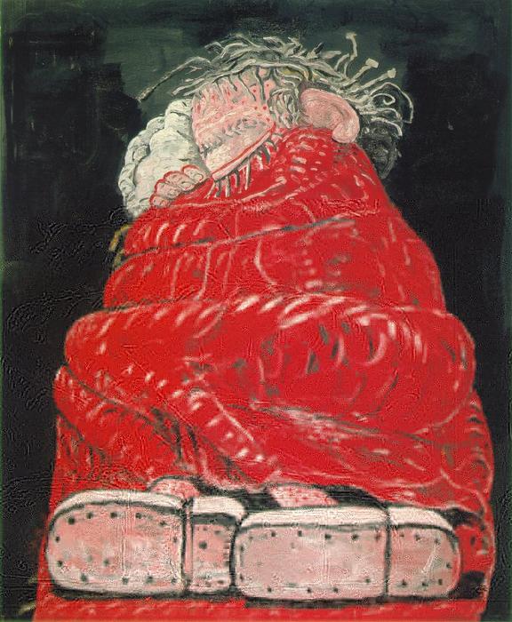 Wikioo.org - The Encyclopedia of Fine Arts - Painting, Artwork by Philip Guston - Sleeping