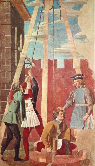 WikiOO.org - Enciclopédia das Belas Artes - Pintura, Arte por Piero Della Francesca - Torment of the Jew