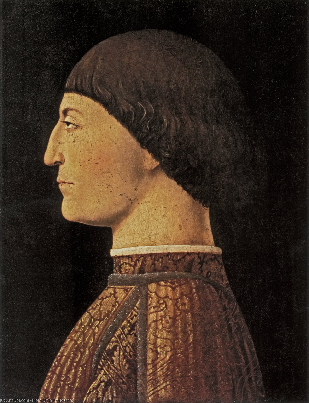 WikiOO.org - Encyclopedia of Fine Arts - Maľba, Artwork Piero Della Francesca - Sigismondo Malatesta