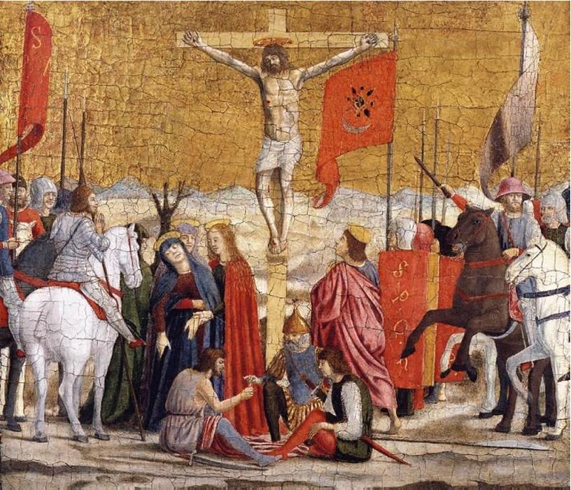 WikiOO.org - Enciklopedija likovnih umjetnosti - Slikarstvo, umjetnička djela Piero Della Francesca - Crucifixion