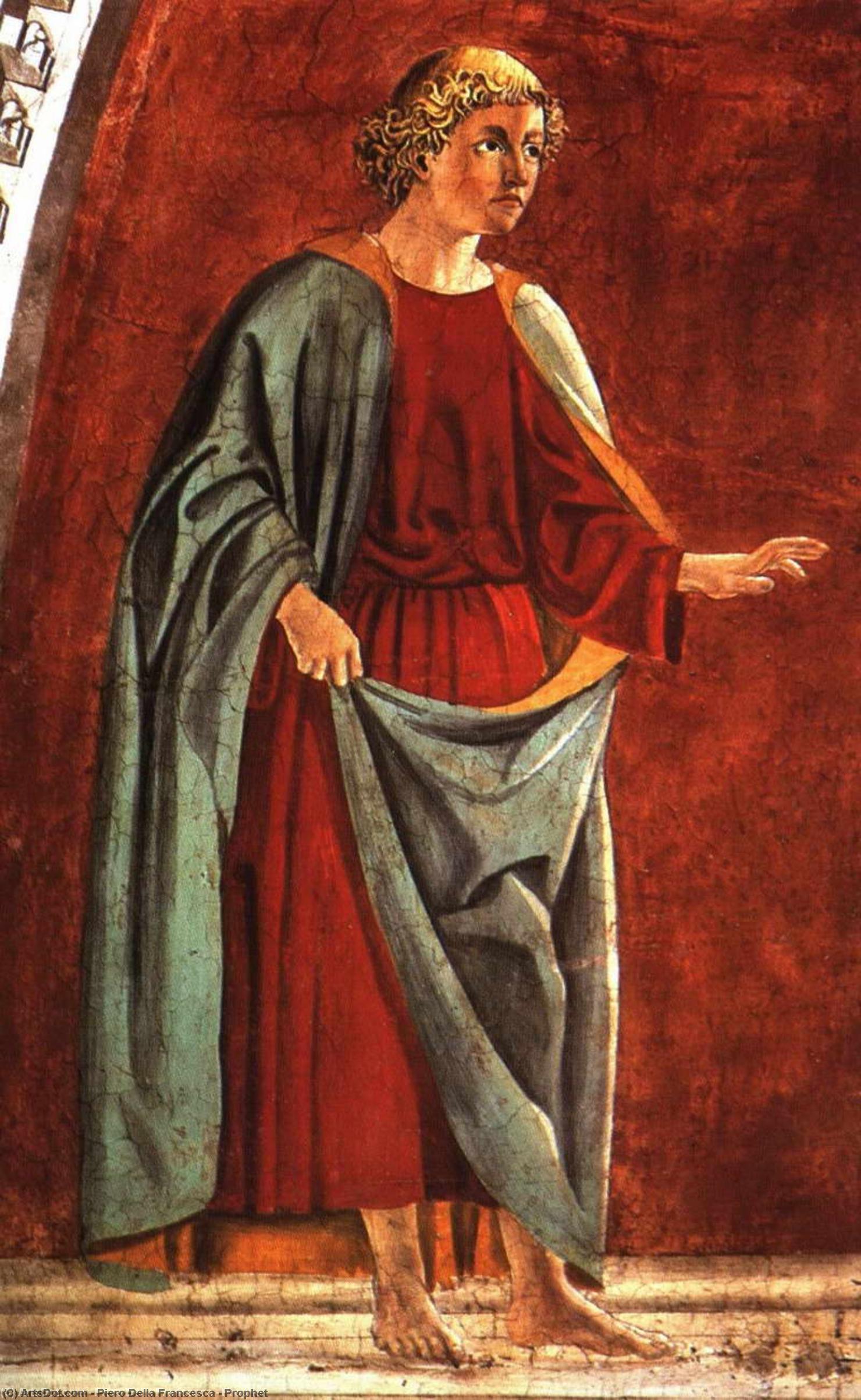 Wikioo.org - The Encyclopedia of Fine Arts - Painting, Artwork by Piero Della Francesca - Prophet