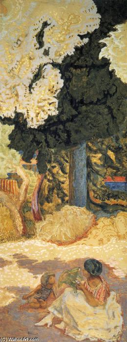 Wikoo.org - موسوعة الفنون الجميلة - اللوحة، العمل الفني Pierre Bonnard - The Mediterranean. Triptych