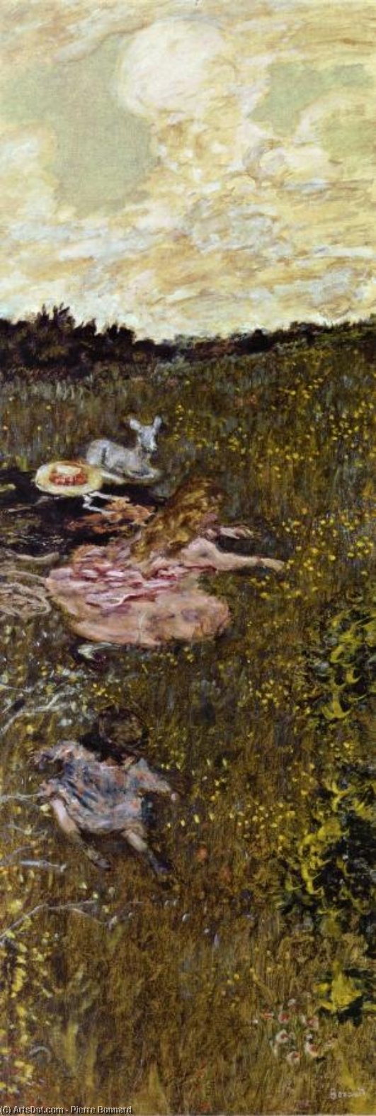 Wikioo.org - The Encyclopedia of Fine Arts - Painting, Artwork by Pierre Bonnard - Children and Kid