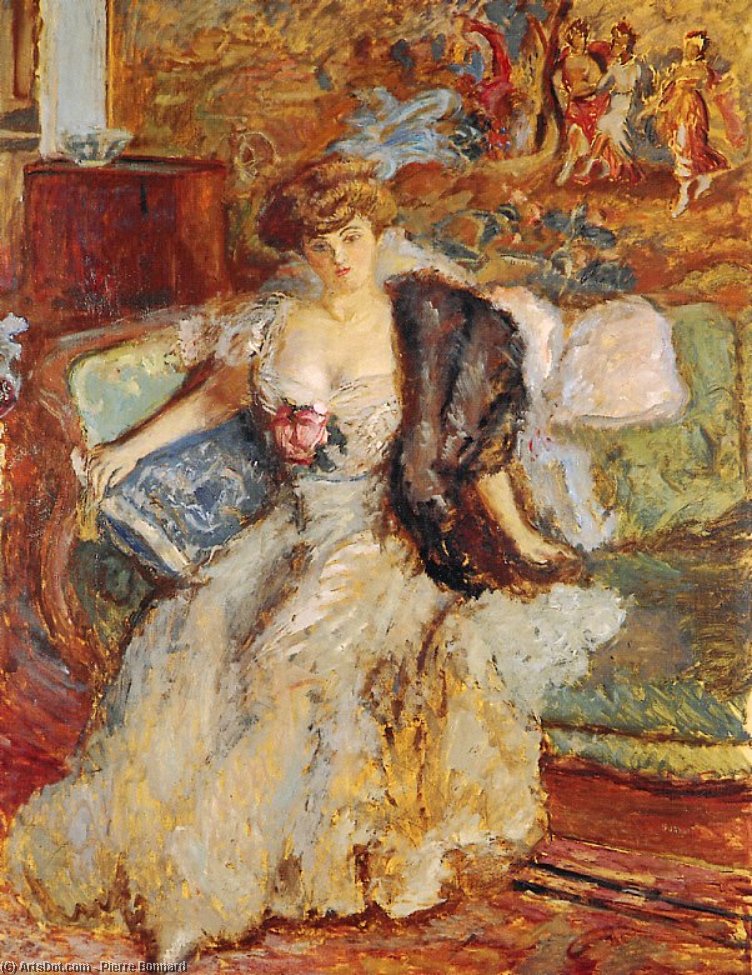 Wikioo.org - The Encyclopedia of Fine Arts - Painting, Artwork by Pierre Bonnard - Misia