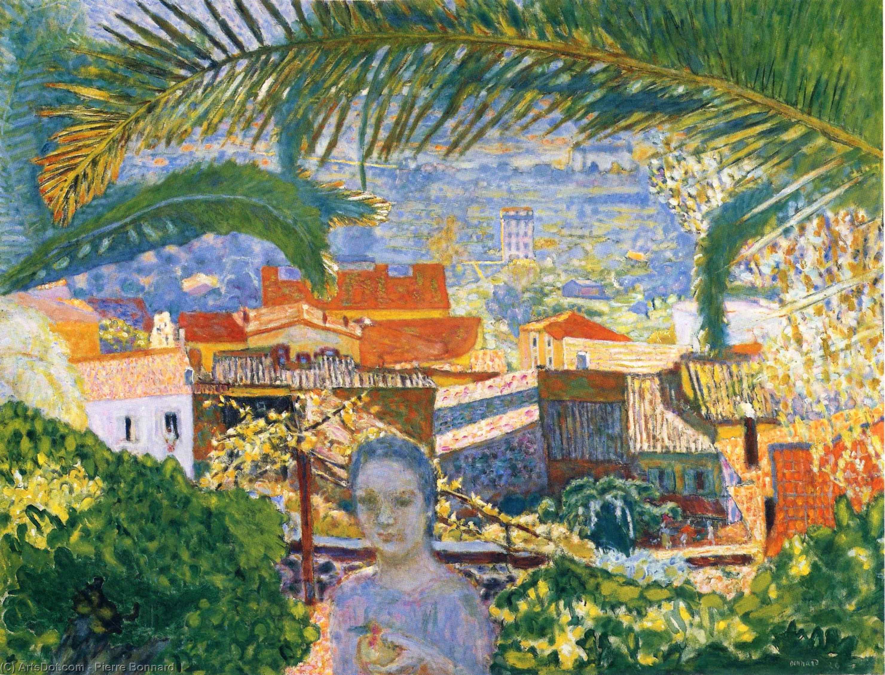 WikiOO.org - Güzel Sanatlar Ansiklopedisi - Resim, Resimler Pierre Bonnard - The Palm