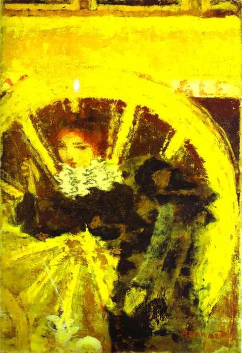 Wikioo.org – La Enciclopedia de las Bellas Artes - Pintura, Obras de arte de Pierre Bonnard - coche castaña