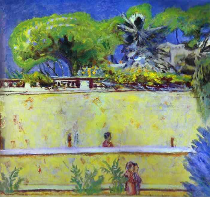 Wikioo.org - The Encyclopedia of Fine Arts - Painting, Artwork by Pierre Bonnard - The Terraces