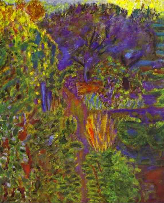 Wikioo.org - The Encyclopedia of Fine Arts - Painting, Artwork by Pierre Bonnard - Garden at Midday