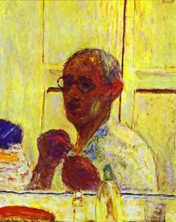 Wikioo.org - The Encyclopedia of Fine Arts - Painting, Artwork by Pierre Bonnard - The Last Self Portrait