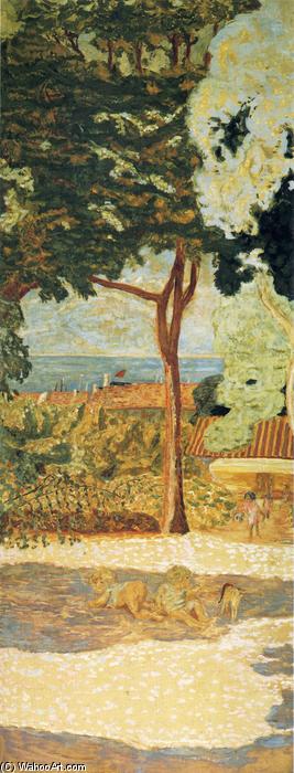 Wikioo.org - Bách khoa toàn thư về mỹ thuật - Vẽ tranh, Tác phẩm nghệ thuật Pierre Bonnard - The Mediterranean (centre of triptych)