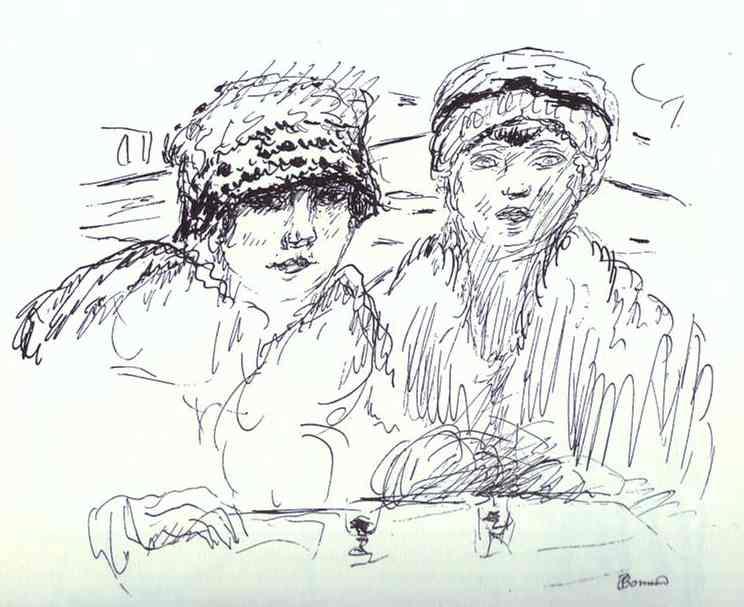 Wikioo.org - The Encyclopedia of Fine Arts - Painting, Artwork by Pierre Bonnard - Two Friends