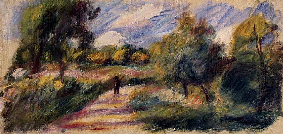 Wikioo.org - The Encyclopedia of Fine Arts - Painting, Artwork by Pierre-Auguste Renoir - Landscape