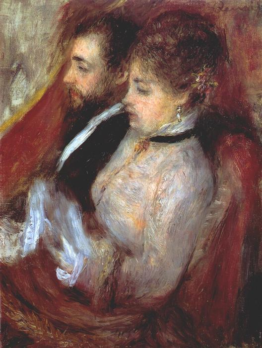 WikiOO.org - 百科事典 - 絵画、アートワーク Pierre-Auguste Renoir - ザー 少し  劇場  ボックス