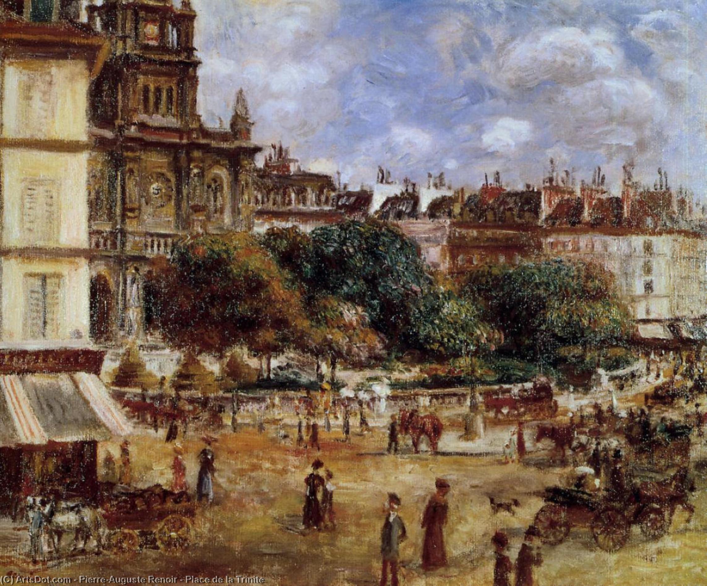 Wikioo.org – L'Enciclopedia delle Belle Arti - Pittura, Opere di Pierre-Auguste Renoir - Luogo de la Trinite