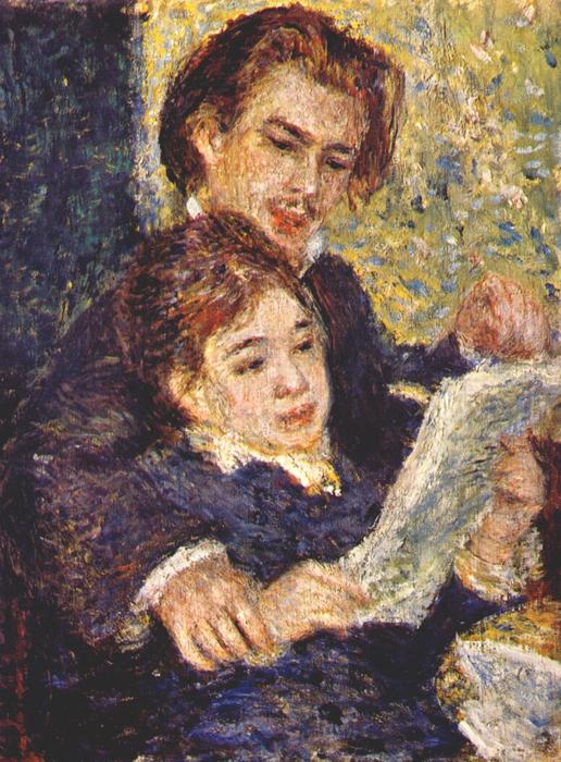 Wikioo.org – L'Enciclopedia delle Belle Arti - Pittura, Opere di Pierre-Auguste Renoir - Georges rivière e margot
