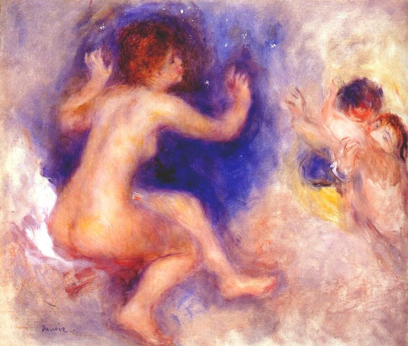 Wikioo.org - The Encyclopedia of Fine Arts - Painting, Artwork by Pierre-Auguste Renoir - Study for scene from tannhauser