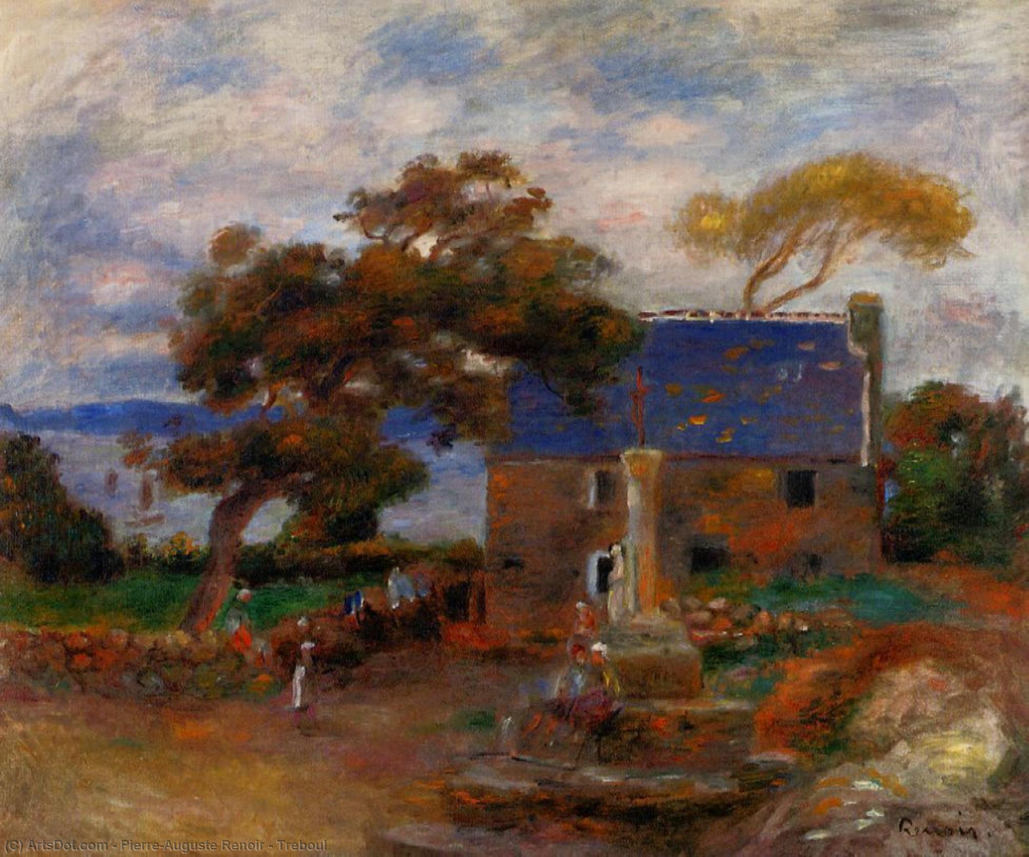 Wikioo.org - The Encyclopedia of Fine Arts - Painting, Artwork by Pierre-Auguste Renoir - Treboul