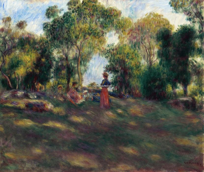 Wikioo.org - สารานุกรมวิจิตรศิลป์ - จิตรกรรม Pierre-Auguste Renoir - Landscape (11)
