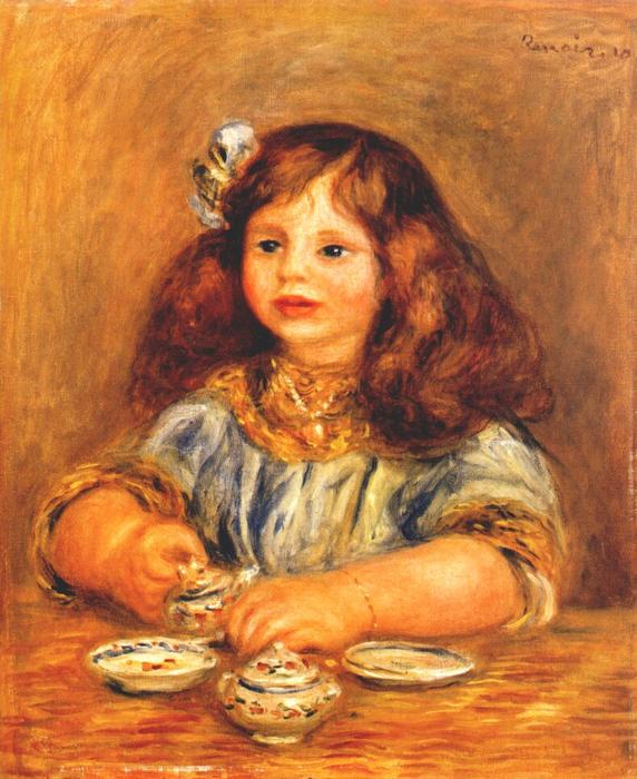 WikiOO.org - אנציקלופדיה לאמנויות יפות - ציור, יצירות אמנות Pierre-Auguste Renoir - Genevieve bernheim de villers