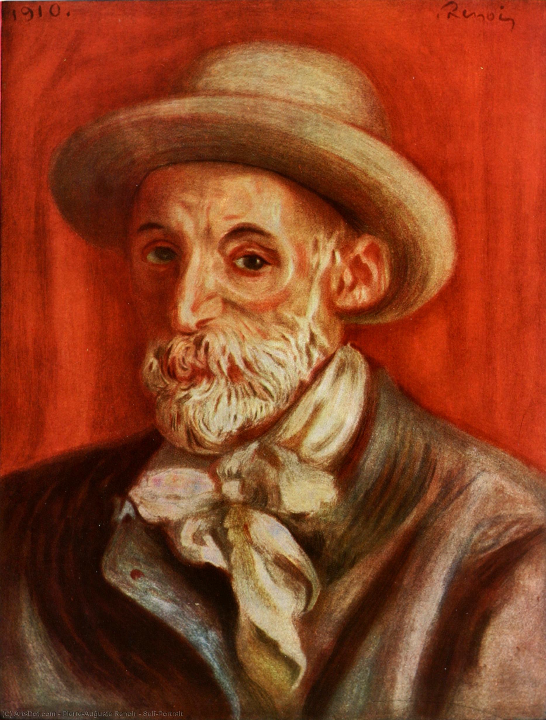 WikiOO.org - אנציקלופדיה לאמנויות יפות - ציור, יצירות אמנות Pierre-Auguste Renoir - Self-Portrait