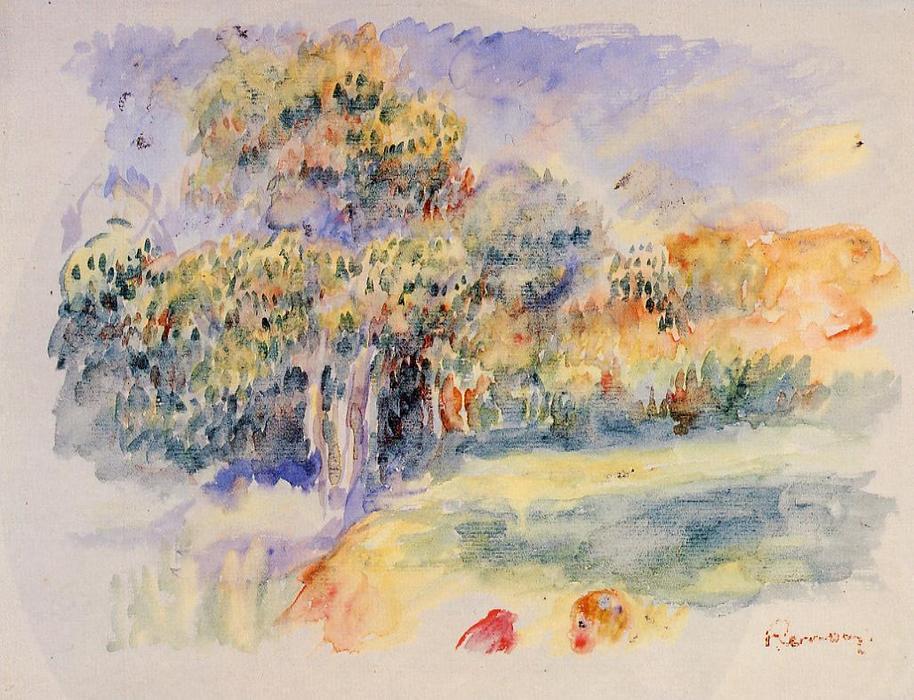 Wikioo.org - The Encyclopedia of Fine Arts - Painting, Artwork by Pierre-Auguste Renoir - Landscape (29)