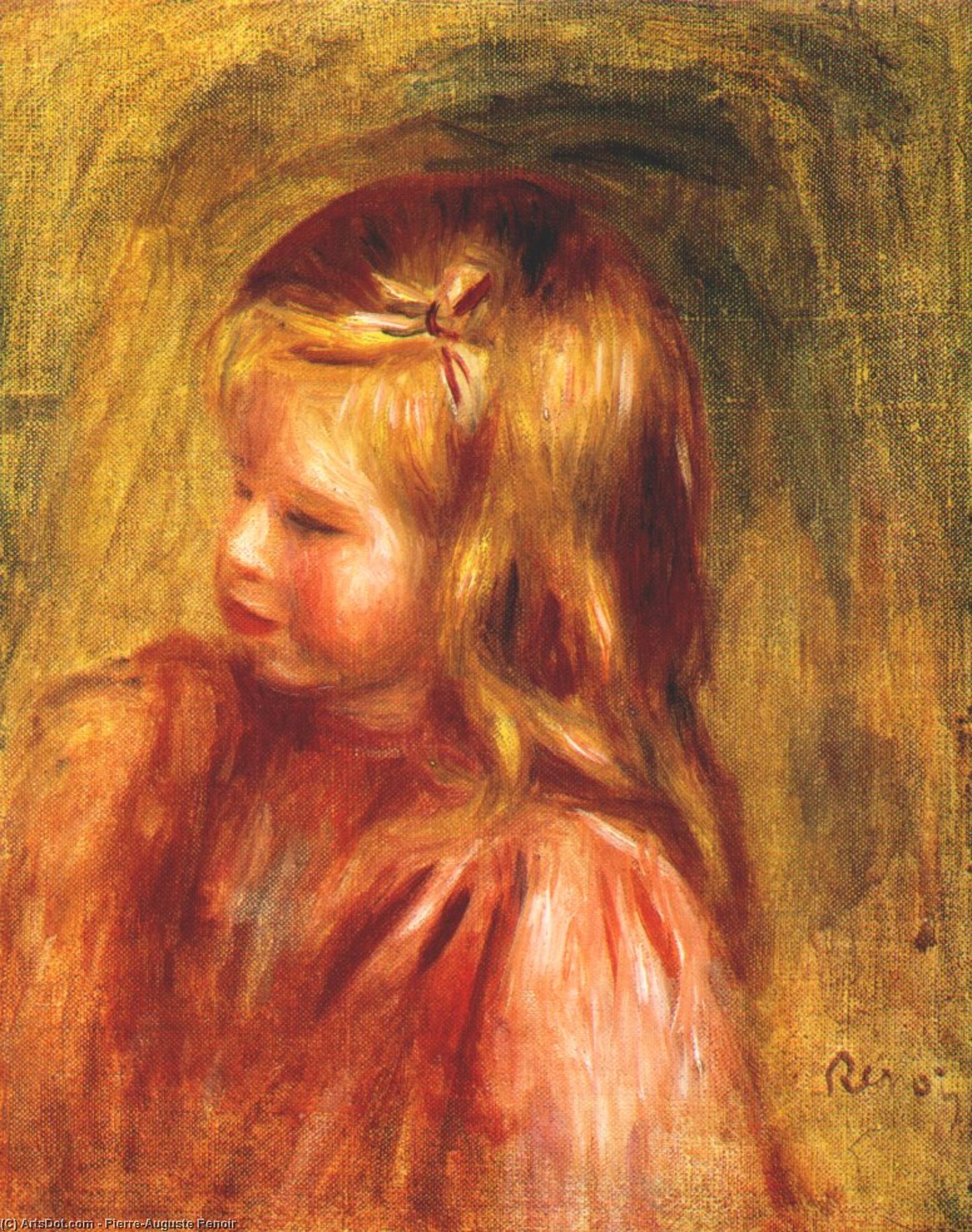 Wikioo.org – L'Enciclopedia delle Belle Arti - Pittura, Opere di Pierre-Auguste Renoir - Ritratto di Coco