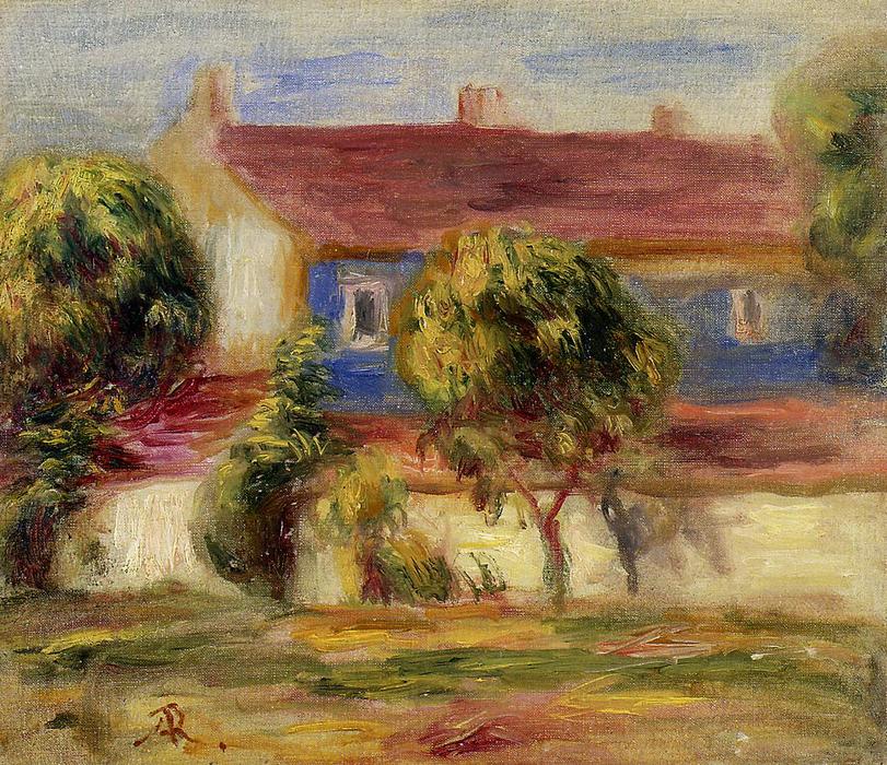Wikioo.org - The Encyclopedia of Fine Arts - Painting, Artwork by Pierre-Auguste Renoir - The Artist s House