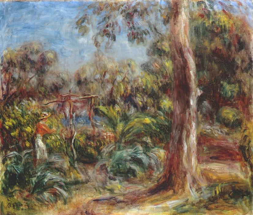 Wikioo.org - The Encyclopedia of Fine Arts - Painting, Artwork by Pierre-Auguste Renoir - The large tree