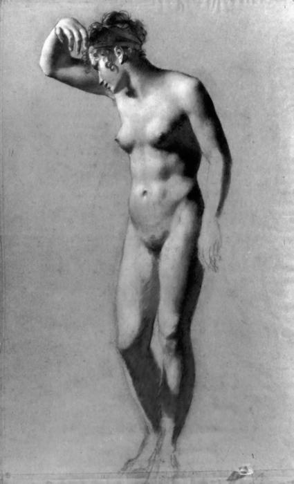 WikiOO.org - Güzel Sanatlar Ansiklopedisi - Resim, Resimler Pierre-Paul Prud'hon - Female nude