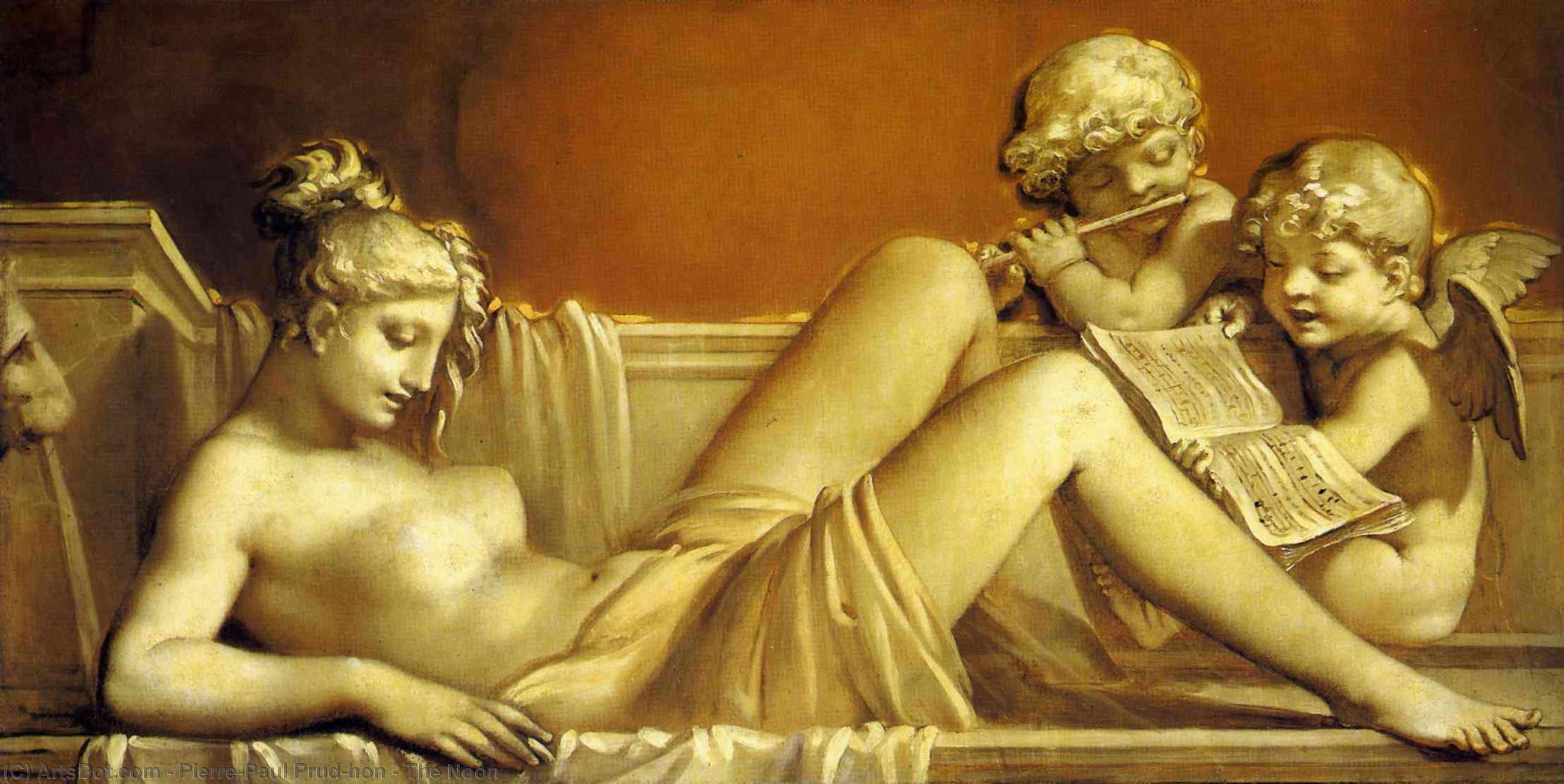 WikiOO.org - Encyclopedia of Fine Arts - Lukisan, Artwork Pierre-Paul Prud'hon - The Noon