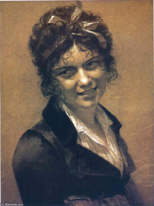 WikiOO.org - Encyclopedia of Fine Arts - Lukisan, Artwork Pierre-Paul Prud'hon - Portrait of Constance Mayer