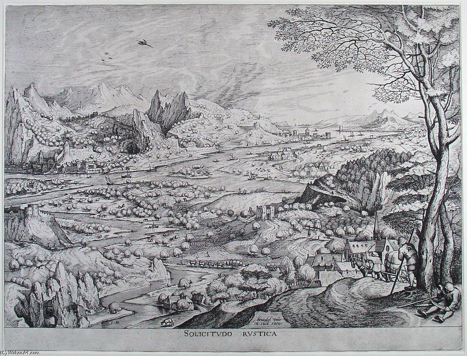 WikiOO.org - Encyclopedia of Fine Arts - Lukisan, Artwork Pieter Bruegel The Elder - Country Concerns