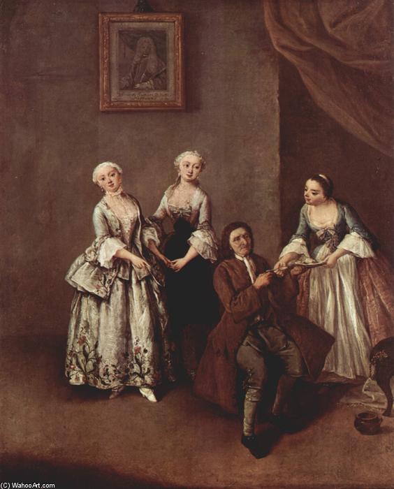 Wikioo.org - The Encyclopedia of Fine Arts - Painting, Artwork by Pietro Longhi - The Family