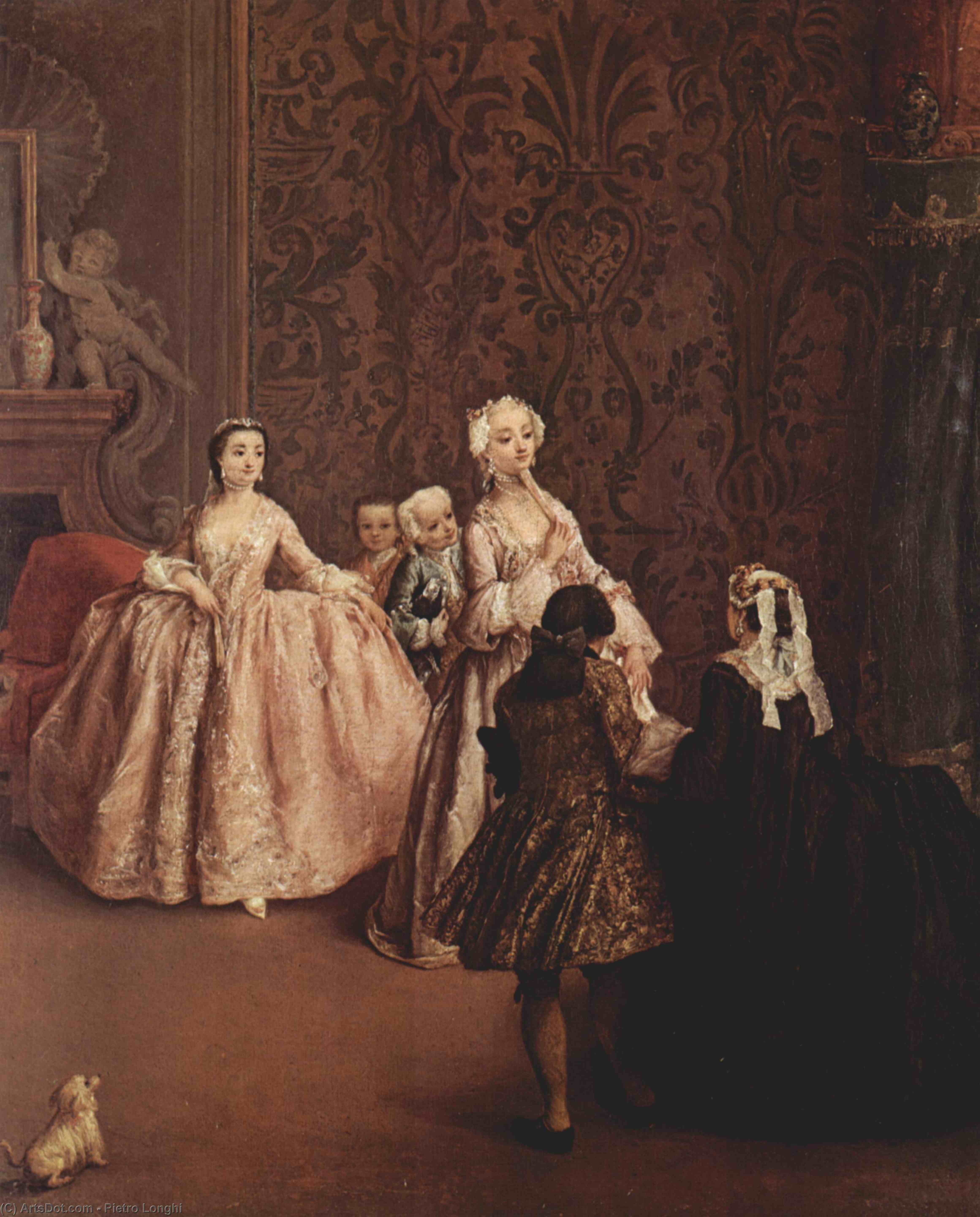 Wikioo.org - The Encyclopedia of Fine Arts - Painting, Artwork by Pietro Longhi - Presentation