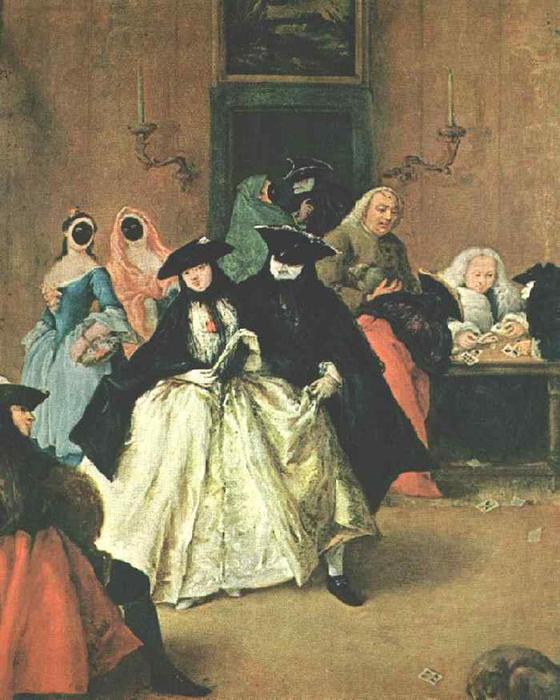 Wikioo.org - The Encyclopedia of Fine Arts - Painting, Artwork by Pietro Longhi - The Parlour