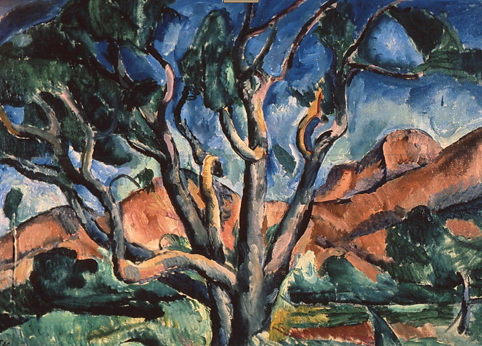 WikiOO.org - Encyclopedia of Fine Arts - Schilderen, Artwork Pyotr Konchalovsky - A tree