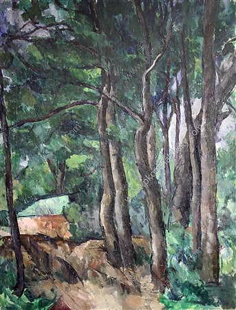 Wikioo.org - The Encyclopedia of Fine Arts - Painting, Artwork by Pyotr Konchalovsky - Trees