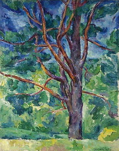 WikiOO.org - دایره المعارف هنرهای زیبا - نقاشی، آثار هنری Pyotr Konchalovsky - Pine tree