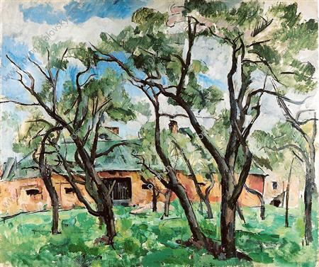 Wikioo.org - The Encyclopedia of Fine Arts - Painting, Artwork by Pyotr Konchalovsky - Moscow. Apple orchard.