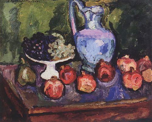 Wikioo.org - The Encyclopedia of Fine Arts - Painting, Artwork by Pyotr Konchalovsky - Still Life. Fruits.