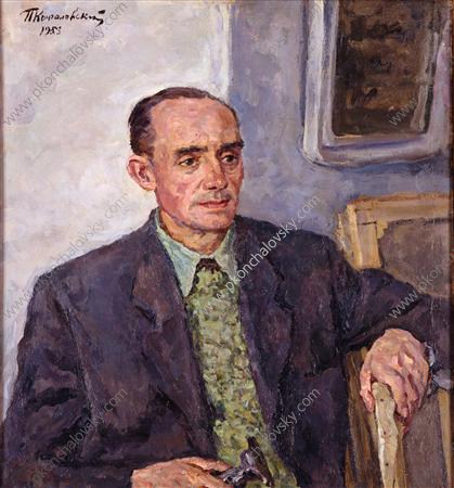 Wikioo.org - The Encyclopedia of Fine Arts - Painting, Artwork by Pyotr Konchalovsky - Portrait of Boris Nikolayevich Yakovlev