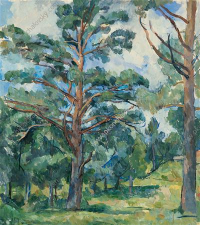 Wikioo.org - The Encyclopedia of Fine Arts - Painting, Artwork by Pyotr Konchalovsky - Pine tree