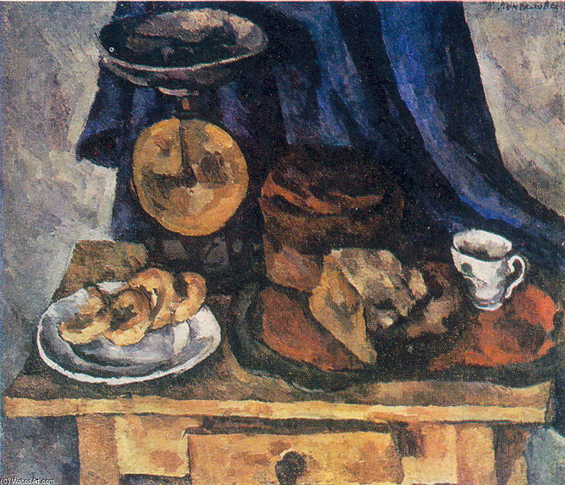 WikiOO.org - Εγκυκλοπαίδεια Καλών Τεχνών - Ζωγραφική, έργα τέχνης Pyotr Konchalovsky - Breads